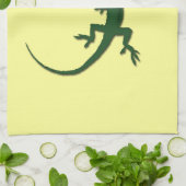 Green Lizard Chef Kitchen Towel Theedoek (Gevouwen)