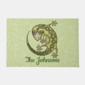 Green Lizard Deurmat (Voorkant)