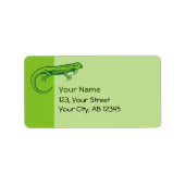 Green Lizard Etiket (Voorkant)