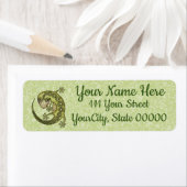 Green Lizard Etiket (Insitu)