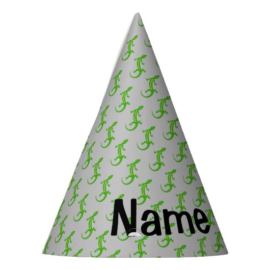 Green Lizard Feesthoedjes (Links)