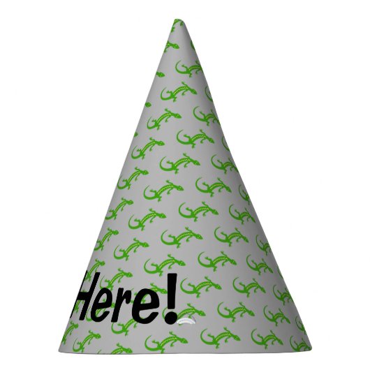 Green Lizard Feesthoedjes (Rechts)