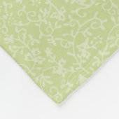 Green Lizard Fleece Deken (Hoek)