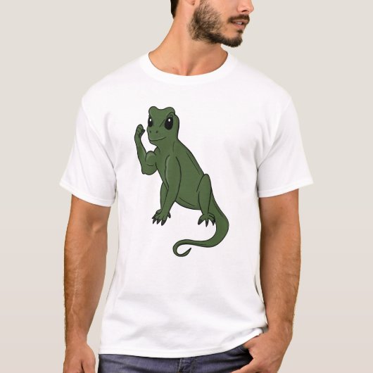 Green Lizard Flex T-shirt (Voorkant)