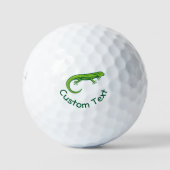 Green Lizard Golf Balls Golfballen (Voorkant)