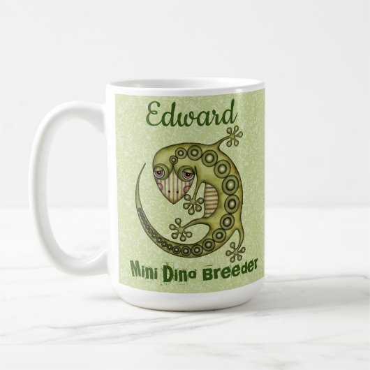 Green Lizard Koffiemok (Links)
