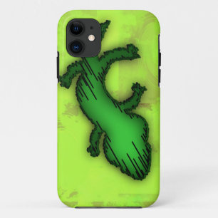 Green Lizard Phone Case Case
