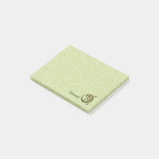 Green Lizard Post-it® Notes (Schuin)