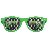 Green Lizard Retro Zonnebril (Voorkant)