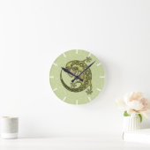 Green Lizard Ronde Klok (Huis)