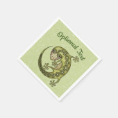 Green Lizard Servet (Hoek)