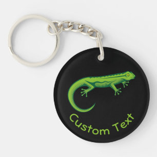 Green Lizard Sleutelhanger