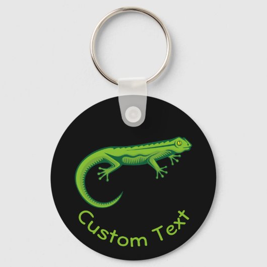 Green Lizard Sleutelhanger (Voorkant)