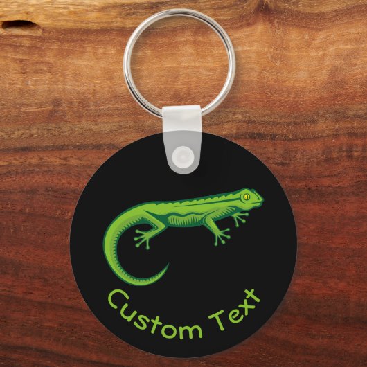 Green Lizard Sleutelhanger (Voorkant)