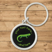 Green Lizard Sleutelhanger