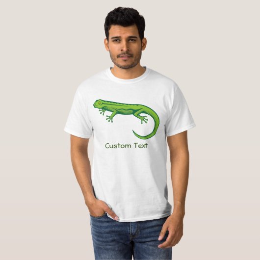 Green Lizard T-shirt (Voorkant volledig)
