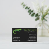 Green Lizard Visitekaartje (Staand voorkant)