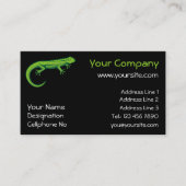 Green Lizard Visitekaartje (Voorkant)