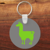 Green Llama-Sleutelhanger Sleutelhanger (Voorkant)