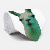 Green Llama Stropdas (Opgerold)