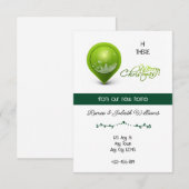 Green Location New Home Announcement Aankondiging (Voorkant / Achterkant)