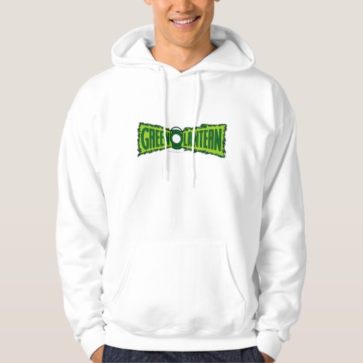 Green Logo Flames Hoodie (Voorkant)