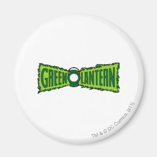 Green Logo Flames Magneet