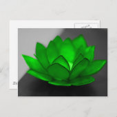 Green Lotus Briefkaart (Voorkant / Achterkant)