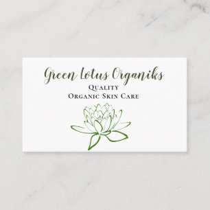 Green Lotus DIY Beauty Care Visitekaartje