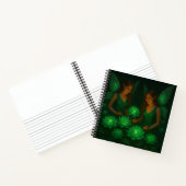 Green Lotus Fairies Hardcover Art Journal Notitieboek (Binnen)