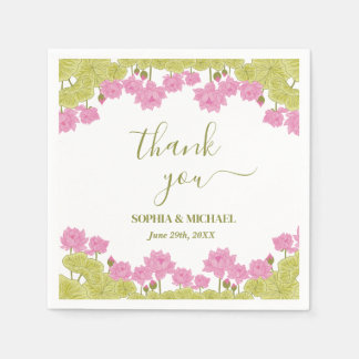 Green Lotus Lily Flowers Wedding Indian Servet
