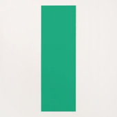 Green Lotus Mandala Personalized Yogamat (Achterkant)