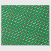Green LOVE Cadeaupapier (Vlak)