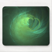 GREEN LoVE Mousepad Muismat (Voorkant)