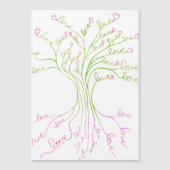 Green Love Tree of Life Light Elegant Modern Cute (Voorkant)