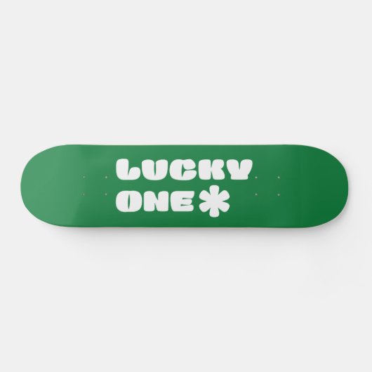 Green Lucky One Skateboard (Horizontaal)