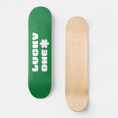 Green Lucky One Skateboard (Voorkant)