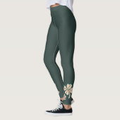 Green Lucky Shamrock Clover St. Patrick's Day Legg Leggings (Links)
