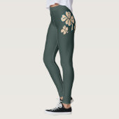 Green Lucky Shamrock Clover St. Patrick's Day Leggings (Links)