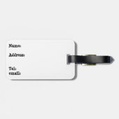 Green Luggage Bag Label Bagagelabel (Achterkant horizontaal)