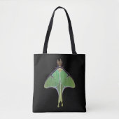Green Luna Moth Animal Canvas tas (Voorkant)
