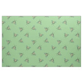 Green Luna Moth Pattern Fabric Stof (Yard (91,4 cm))