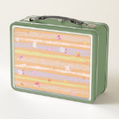 Green Lunch Box – Baby Joy & Creatures Pastel (Achterkant)