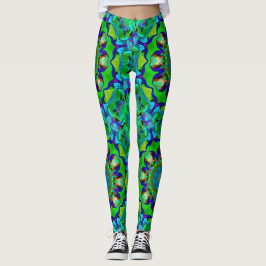 Green Madness Leggings (Voorkant)