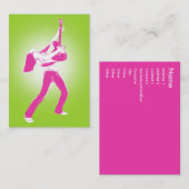 "Green Majestic"-kaart Visitekaartje (Voorkant / Achterkant)