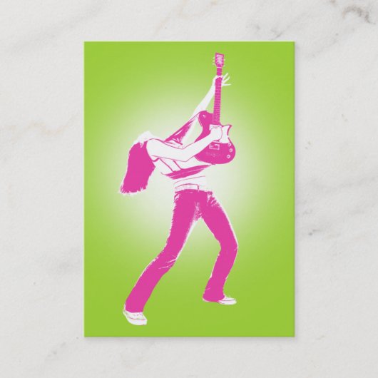 "Green Majestic"-kaart Visitekaartje (Voorkant)