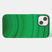 Green Malachite Close-up iPhone Hoesje (Achterkant horizontaal)