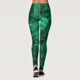 Green Malachite Leggings
