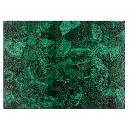 Green Malachite Snijplank (Voorkant)