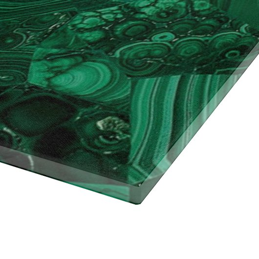 Green Malachite Snijplank (Hoek)